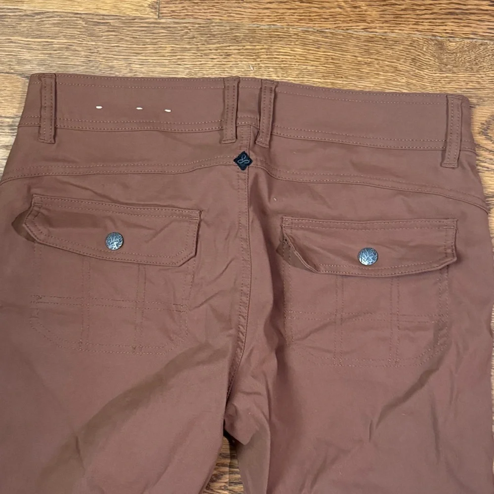 NWOT Prana Women's Brown Cargo Pants size 10 - Picture 6 of 6